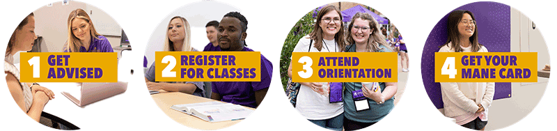 graphic listing 4 steps to complete registration