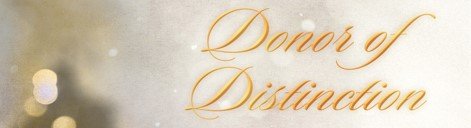 Donors of Distinction Dinner