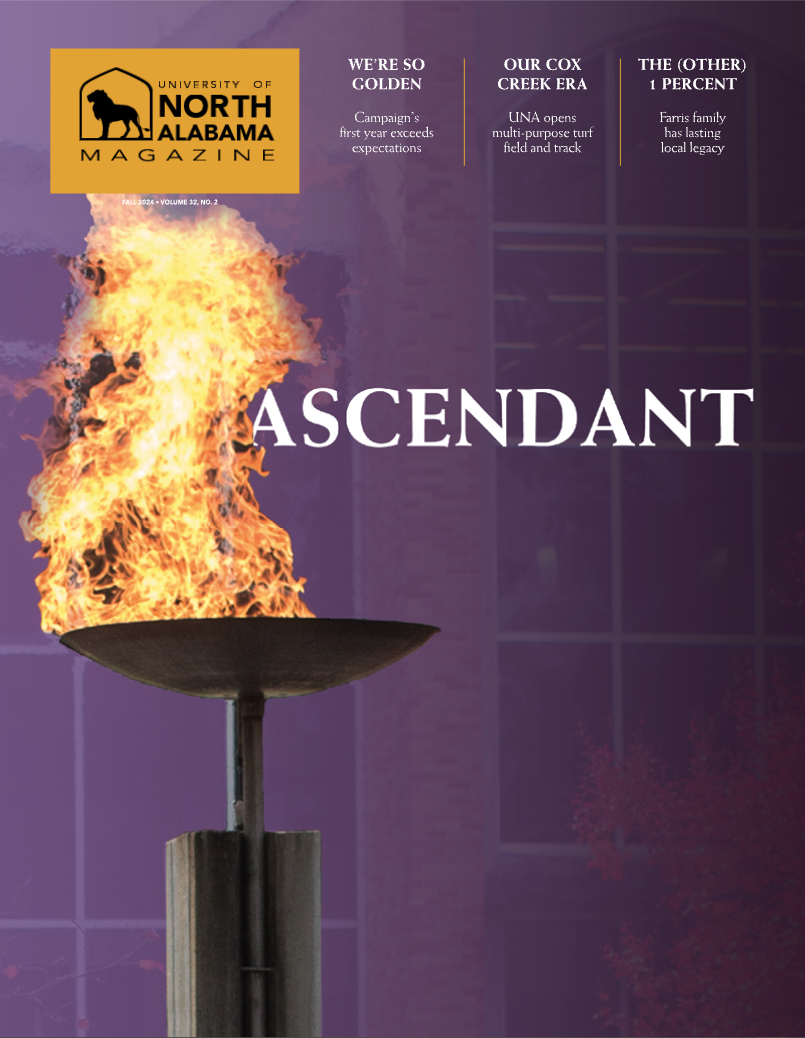 cover of una spring 2024 magazine