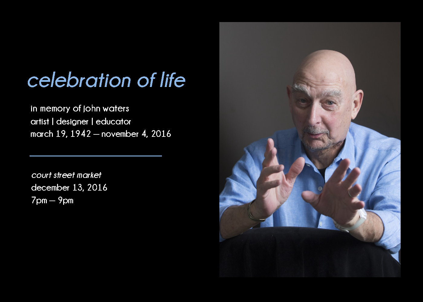 In Memoriam: John Waters