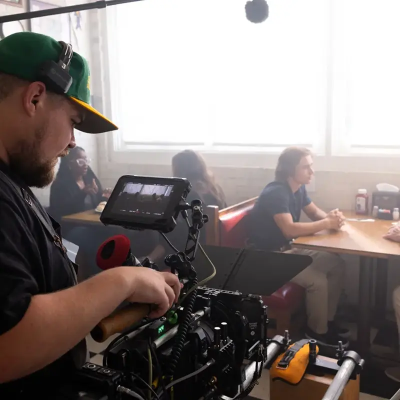 Behind the scenes production
