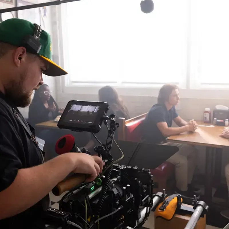 Behind the scenes production