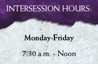 Intersession hours