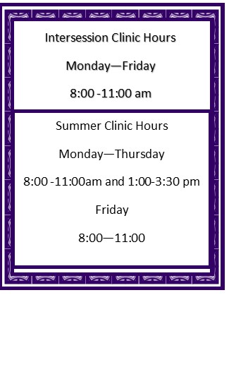 Summer hours