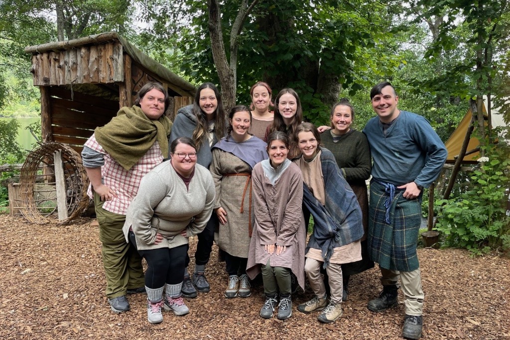 Students studying abroad