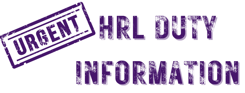 on duty