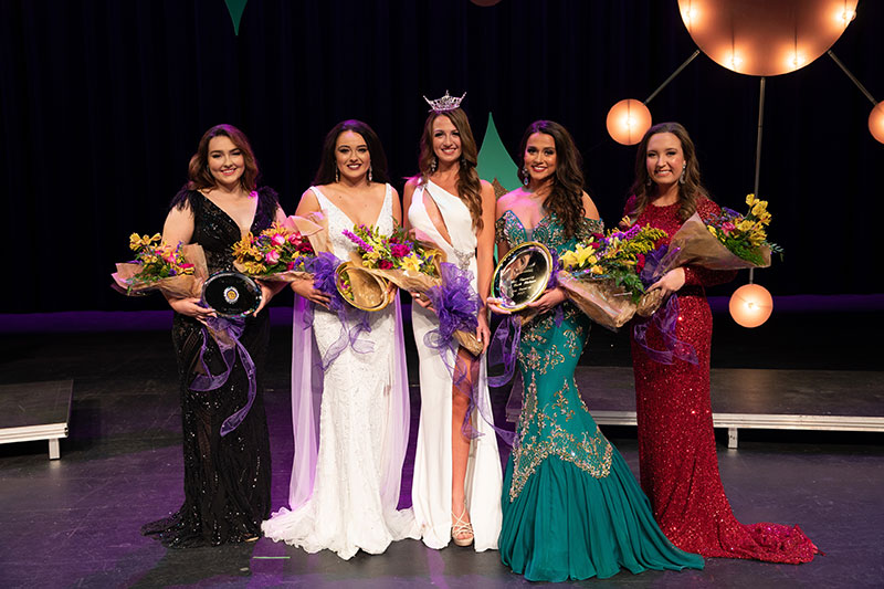 Miss UNA contestants 