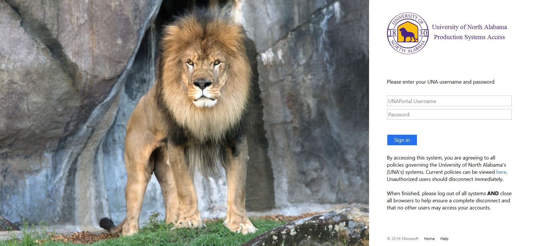 UNAPortal Legacy Info