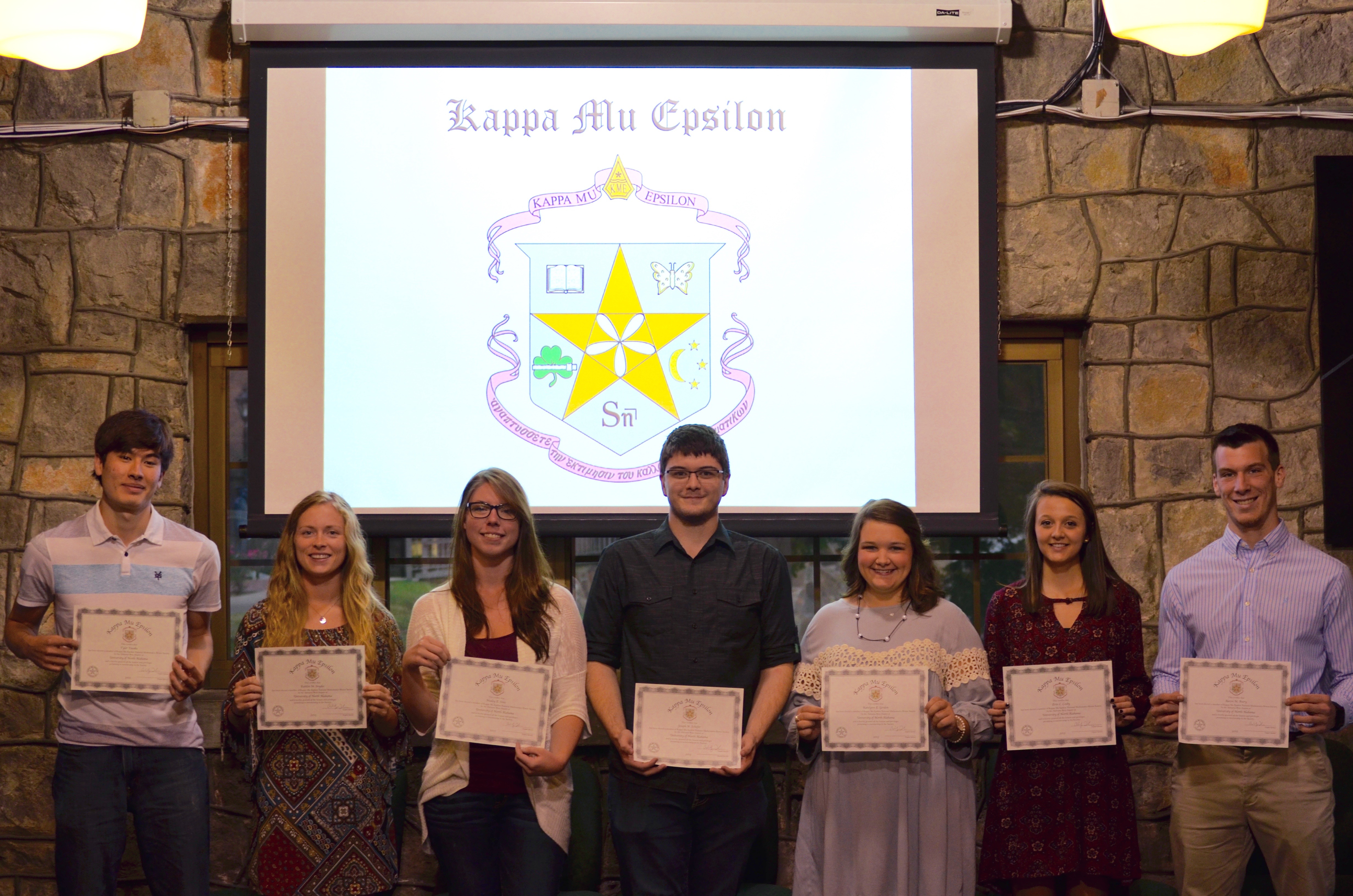 Fall 2015 Inductees