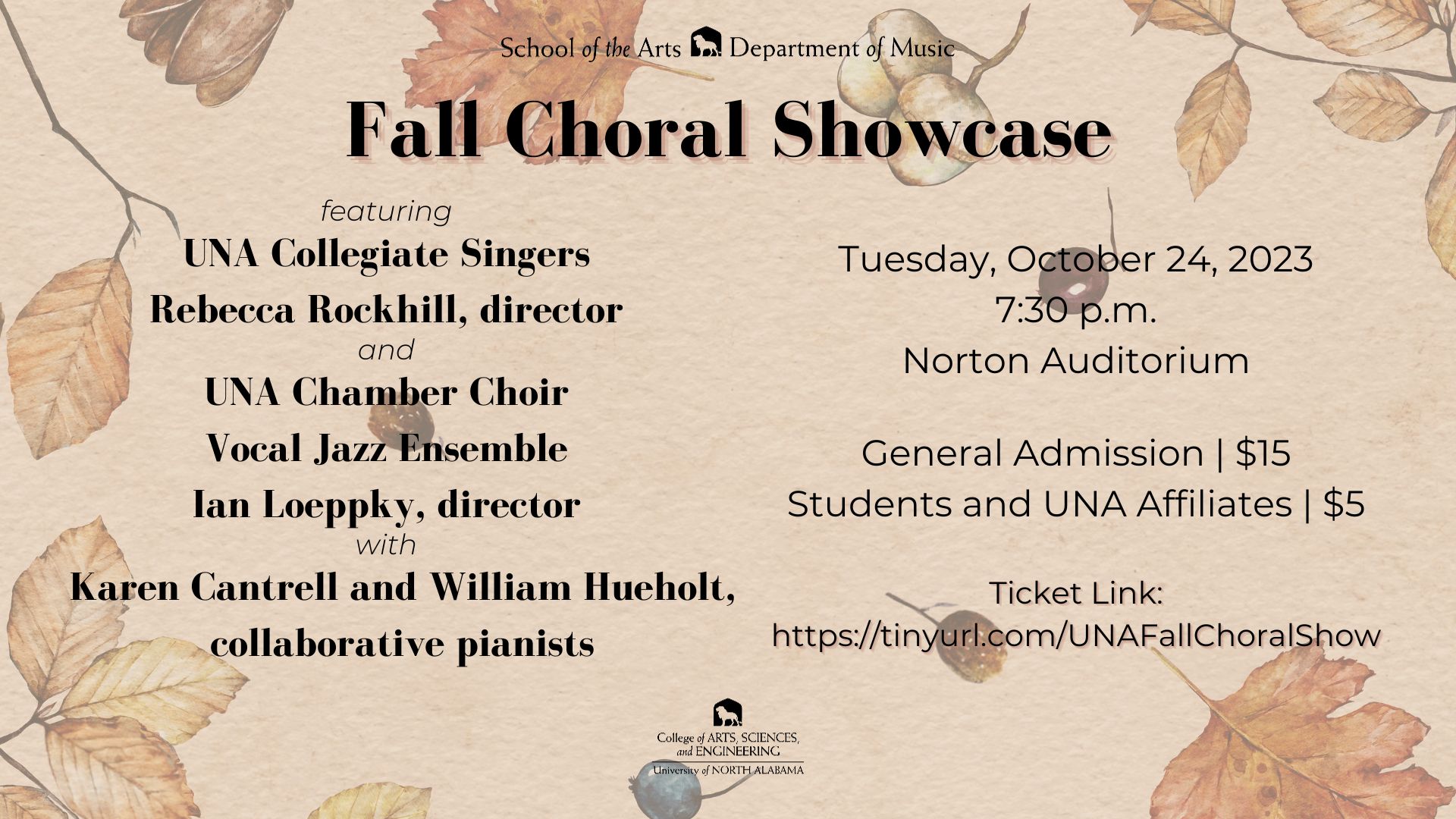 Fall Choral Showcase
