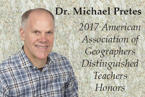 University of North Alabama Professor Honored with Nation’s Highest Geography Teaching Award