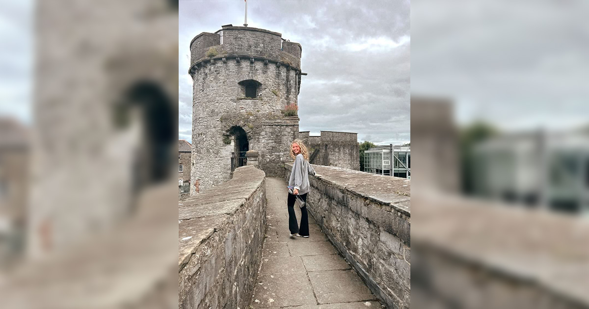 Kendal Crowell, a biology major at UNA, found adventure in her study abroad experience to Ireland.