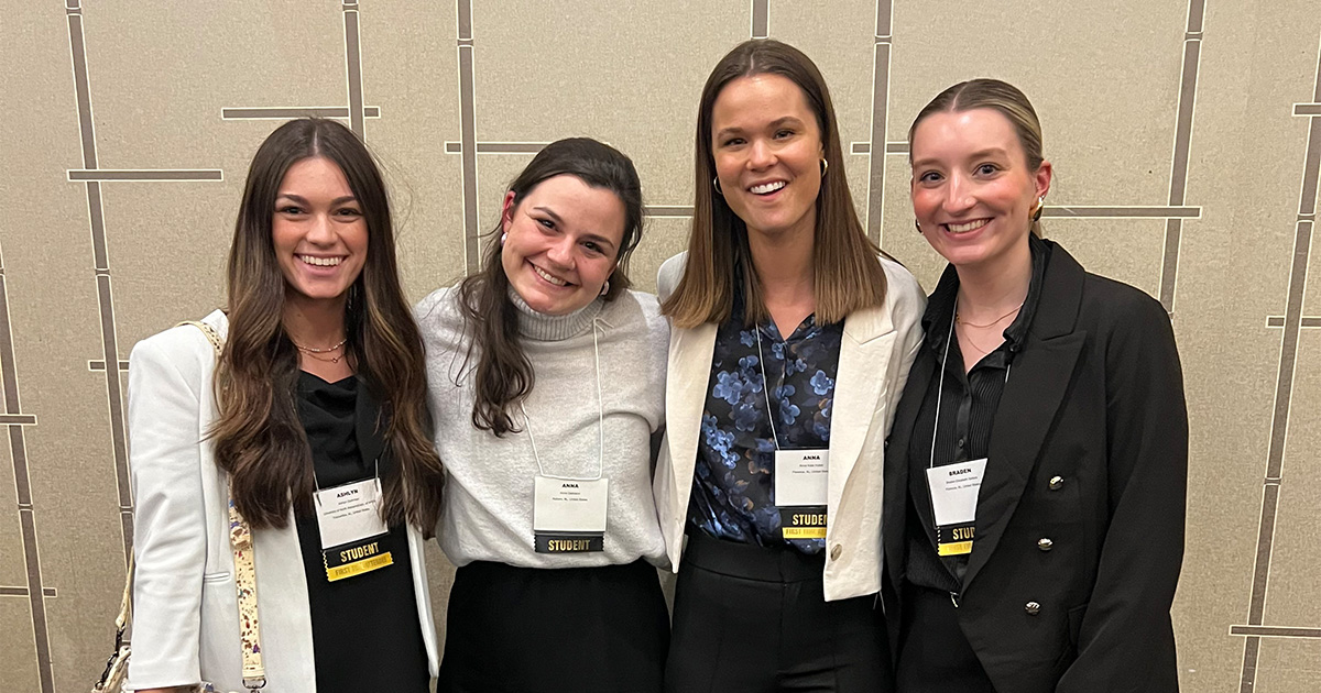 A UNA team placed 5th recently in the Student Bowl at the Southeast American College of Sports Medicine Conference.