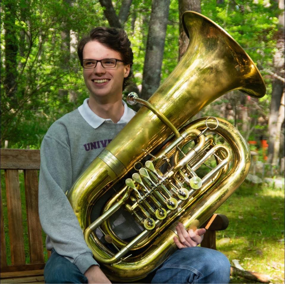 Gannon McNees, a UNA sophomore, has won a position with the U.S. Navy Fleet Bands.