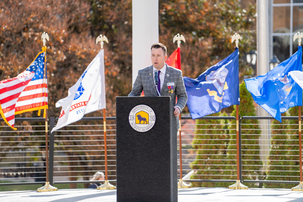 Jimmy Roberts is the Coordinator for Military Veterans' Affairs at UNA.