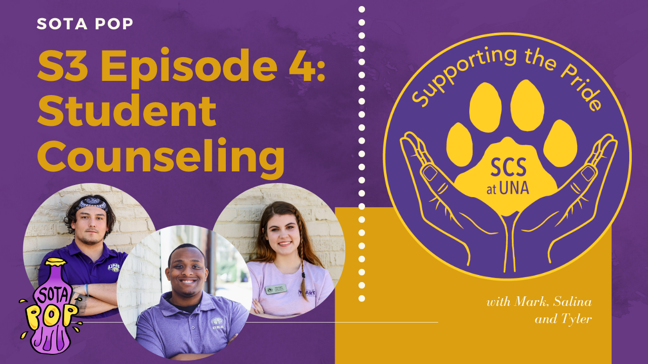 Student Counseling Services on the Podcast