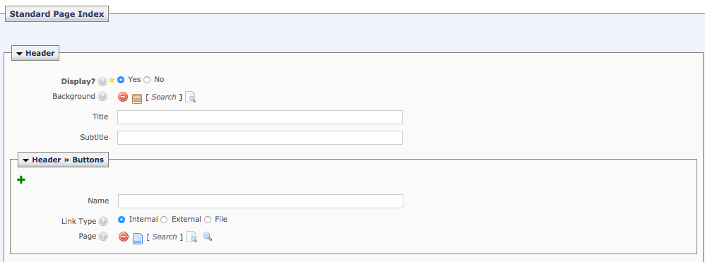 Header Dropdown Expanded